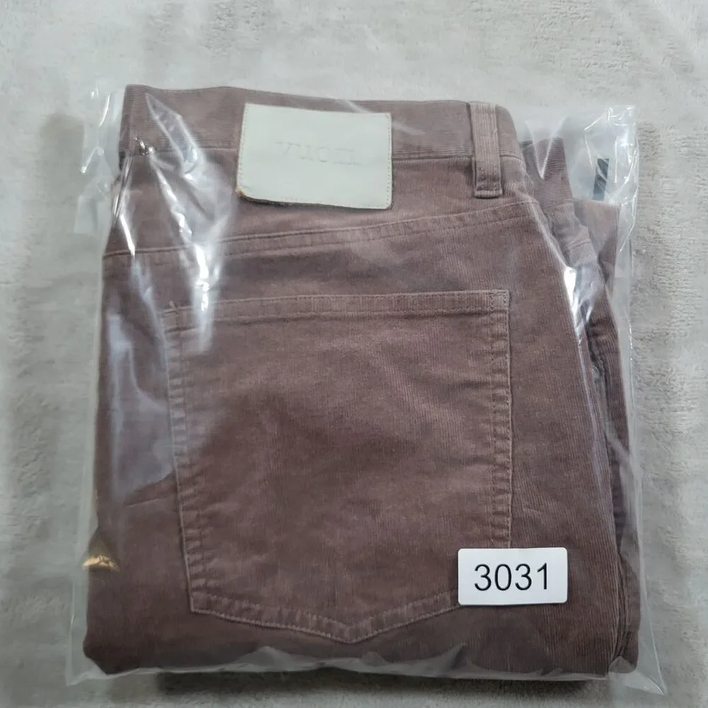 Vuori Optimist 5 Pocket Corduroy Pants Men 34x31 Athletic Slim Huckleberry V478